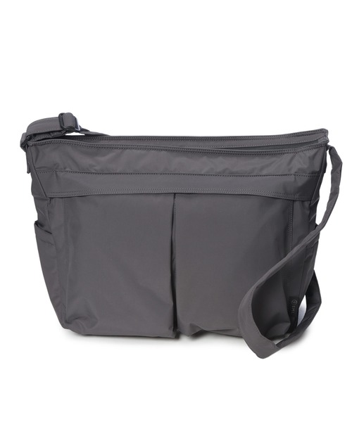 SML(エスエムエル)の「SML (エスエムエル) ショルダーバッグ HELMET SHOULDER BAG M テフロン ヘルメットバッグ メッセンジャーバッグ ボディバッグ K904128(メッセンジャーバッグ・メンズ・グレー/ブラック/グリーン・ONE SIZE)」の12枚目の写真