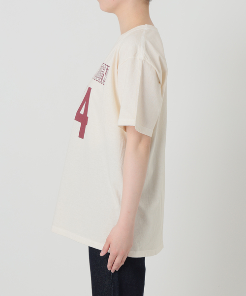 SIERRA DESIGNS（シェラデザイン）の「Sierra Designs/シエラデザインズ SLOBE別注 ナンバリングTEE 【手洗い可能】（Tシャツ/カットソー・レディース・ブラウン/アイボリー・FREE）」の12枚目の写真