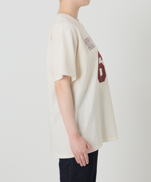 SIERRA DESIGNS（シェラデザイン）の「Sierra Designs/シエラデザインズ SLOBE別注 ナンバリングTEE 【手洗い可能】（Tシャツ/カットソー・レディース・ブラウン/アイボリー・FREE）」の14枚目の写真