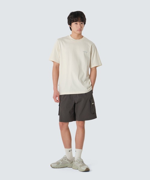 Snow Peak(スノーピーク)の「Snow Peak / Cotton Camping Gear S/S T-Shirt コットン キャンプギア S/S Tシャツ 海外限定(Tシャツ/カットソー・メンズ・ブルー/アイボリー/ホワイト・M/L/XL)」の7枚目の写真