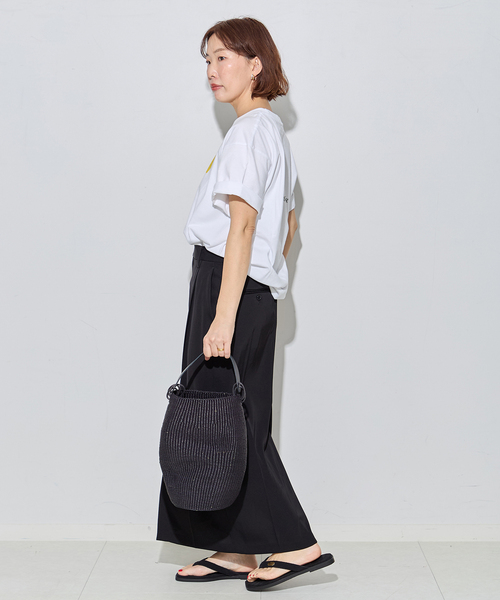 journal standard L'essage（ジャーナルスタンダードレサージュ）の「POETMEETS DUBWISE LOST AND FOUND Tシャツ（Tシャツ/カットソー・レディース・ホワイト/ブラック・FREE）」の10枚目の写真