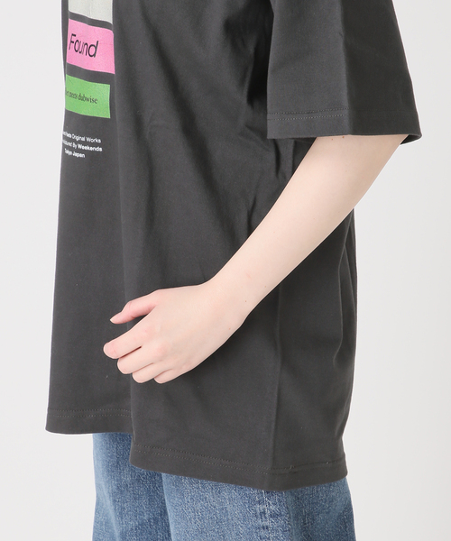 journal standard L'essage（ジャーナルスタンダードレサージュ）の「POETMEETS DUBWISE LOST AND FOUND Tシャツ（Tシャツ/カットソー・レディース・ホワイト/ブラック・FREE）」の20枚目の写真