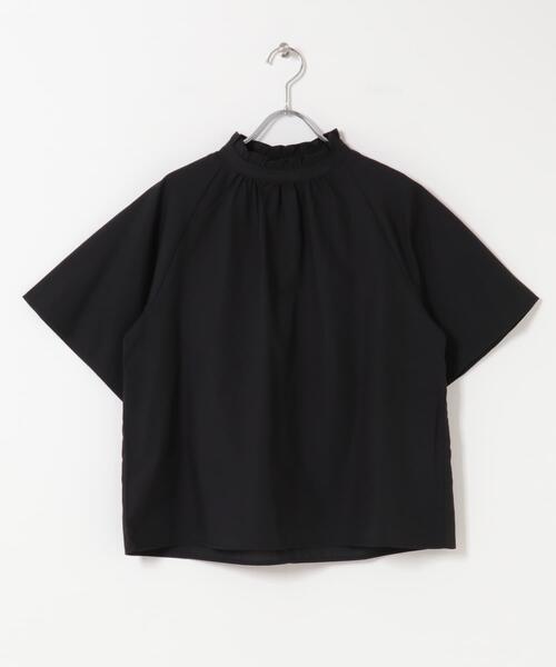ITEMS URBANRESEARCH(アイテムズ アーバンリサーチ)の「フリルネックブラウス(シャツ/ブラウス・レディース・グリーン系その他/ブラック/ホワイト・FREE)」の15枚目の写真