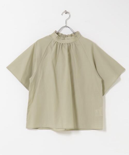 ITEMS URBANRESEARCH(アイテムズ アーバンリサーチ)の「フリルネックブラウス(シャツ/ブラウス・レディース・グリーン系その他/ブラック/ホワイト・FREE)」の8枚目の写真