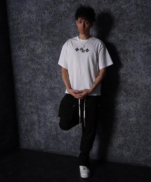 GUIDER(ガイダー)の「【GUIDER】リリー Tee / Lily Tee(Tシャツ/カットソー・メンズ・ホワイト×ピンク/ブラック×ピンク/ホワイト/ブラック・S/M/L)」の6枚目の写真