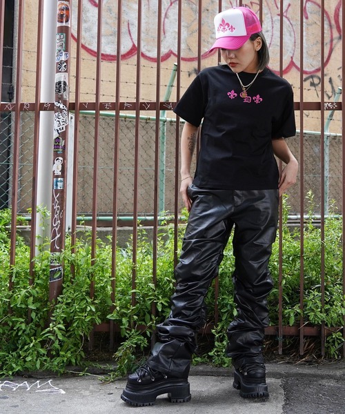 GUIDER(ガイダー)の「【GUIDER】リリー Tee / Lily Tee(Tシャツ/カットソー・メンズ・ホワイト×ピンク/ブラック×ピンク/ホワイト/ブラック・S/M/L)」の20枚目の写真