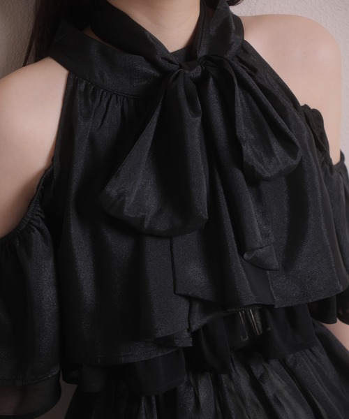 LIPSERVICE（リップサービス）の「2wayリボンティアードブラウス（シャツ/ブラウス・レディース・その他2/アイボリー/ブラック・FREE）」の19枚目の写真