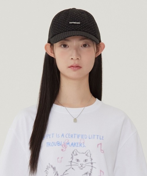 COVERNAT（カバーナット）の「WOMEN COOPER LOGO DOT BALL CAP（キャップ・レディース・ドット・FREE）」の5枚目の写真