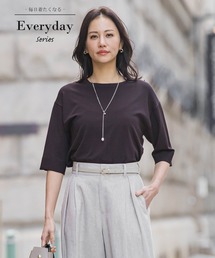 LAUTREAMONT | クルーネック五分袖ニット≪WEB限定サイズ11号/WEB限定カラーあり/洗える≫(ニット/セーター)