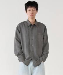 NOUN（ノウン）の「dyed tencel shirts (charcoal)（シャツ/ブラウス）」