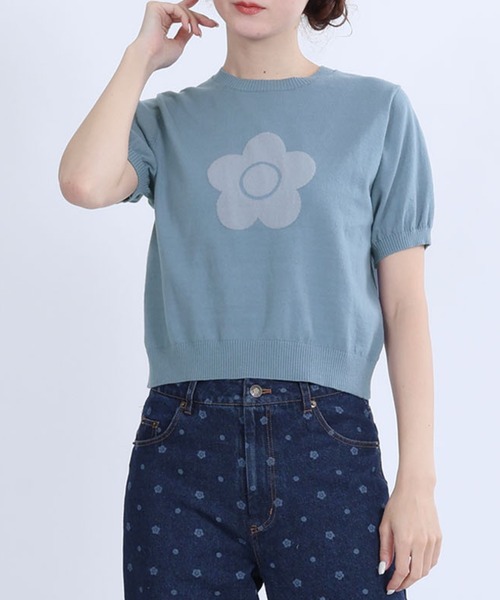 デイジーJQニット プルオーバー（Tシャツ/カットソー）｜MARY QUANT