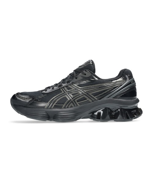 ASICS(アシックス)の「GEL-KINETIC FLUENT / ゲルキネティック フルーエント(スニーカー・メンズ・ブラック×グレー・23/26.5/26/23.5/29/24/27/24.5/28.5/25.5/25/28/27.5/29.5)」の3枚目の写真