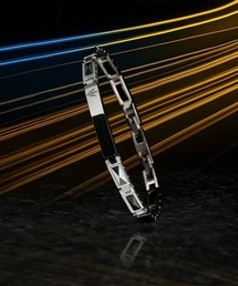 Maserati（マセラティ）の「「Maserati/マセラティ」セラミック - メンズ ブレスレット シルバー（ブレスレット）」