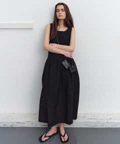 Butterfly Collar Pleated Dress（ワンピース）｜Her lip to（ハー