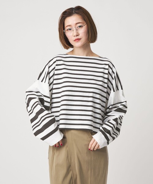 期間限定値下げLe minorカットソー Le Minor（ルミノア） tシャツ 「Le Minor/ルミノア」ボーダー