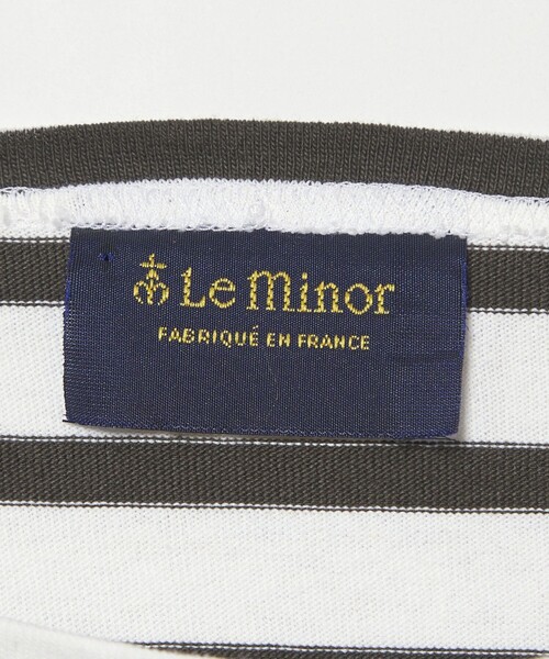 Le Minor(ルミノア)の「【別注】<Le minor>ロングスリーブ ボートネックTシャツ(Tシャツ/カットソー・レディース・その他9・FREE)」の12枚目の写真