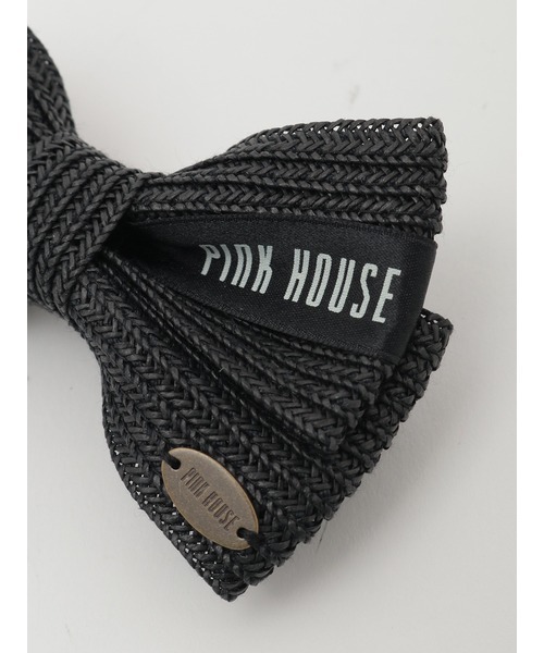 PINK HOUSE（ピンクハウス）の「ストローリボンクリップ（ブローチ/コサージュ・レディース・ナチュラル/ブラック・フリー）」の7枚目の写真