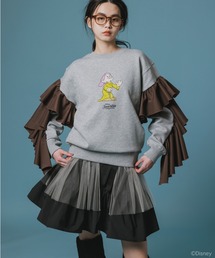 L.H.P | NON TOKYO/ノントーキョー/フリルスリーブプルオーバースウェット(スウェット)