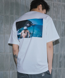 CAMEL WORK（キャメルワーク）の「リアルビーチ半袖Tシャツ（ホワイト）（Tシャツ/カットソー）」