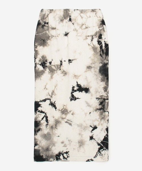 Bshop(ビショップ)の「WL | シルクネップ ロングスカート WOMEN(スカート・レディース・グリーン系その他/ブラック・F)」の8枚目の写真