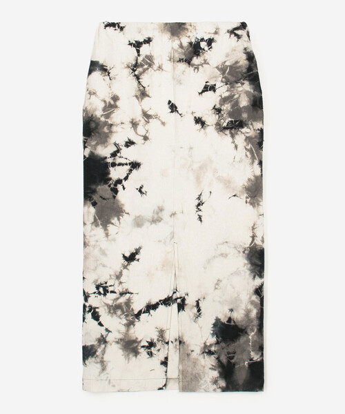 Bshop(ビショップ)の「WL | シルクネップ ロングスカート WOMEN(スカート・レディース・グリーン系その他/ブラック・F)」の7枚目の写真