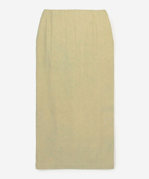 Bshop(ビショップ)の「WL | シルクネップ ロングスカート WOMEN(スカート・レディース・グリーン系その他/ブラック・F)」の10枚目の写真