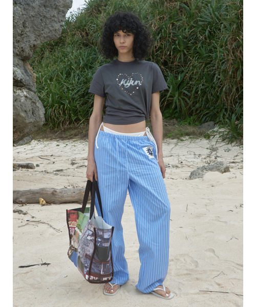 Kijun(キジュン)の「Pebble Heart Tee Charcoal(Tシャツ/カットソー・レディース・その他・SMALL/MEDIUM/LARGE)」の3枚目の写真