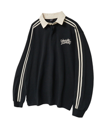 EL ONEMORE スモールロゴトラックカラーTシャツ 2カラー