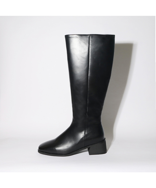APTO(アプト)の「デイノ ロングブーツ AGFB020(ブーツ・レディース・ブラウン/ブラック・23cm/23.5cm/24cm/24.5cm/25cm)」の1枚目の写真