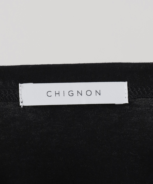 La TOTALITE(ラトータリテ)の「【洗える】CHIGNON/シニヨン レースフレンチカットソー(Tシャツ/カットソー・レディース・ホワイト/ブラック・FREE)」の15枚目の写真