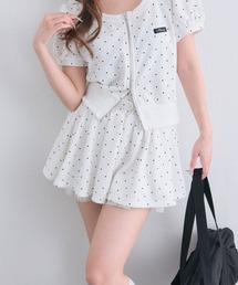 OLIVE des OLIVE | 裾チュールミニスカート(スカート)