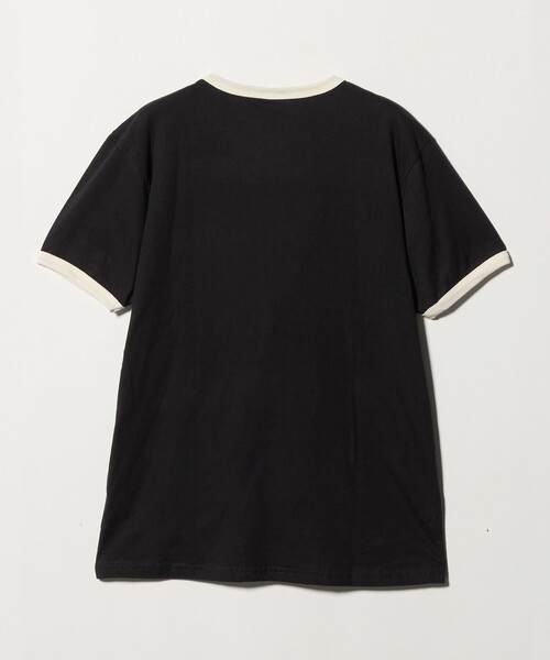 ASTRAET（アストラット）の「＜BLUESCENTRIC＞PINK/F リンガーTシャツ（Tシャツ/カットソー・レディース・ブラック・FREE）」の2枚目の写真