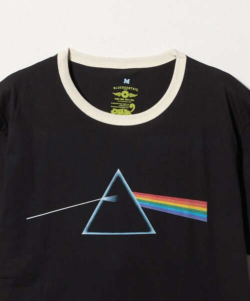 ASTRAET（アストラット）の「＜BLUESCENTRIC＞PINK/F リンガーTシャツ（Tシャツ/カットソー・レディース・ブラック・FREE）」の3枚目の写真