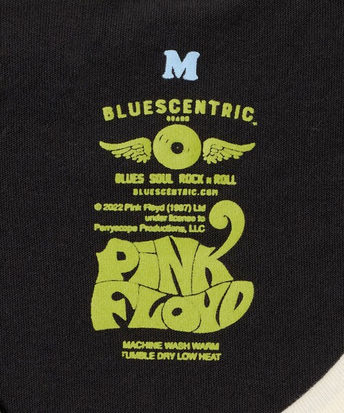 ASTRAET（アストラット）の「＜BLUESCENTRIC＞PINK/F リンガーTシャツ（Tシャツ/カットソー・レディース・ブラック・FREE）」の6枚目の写真