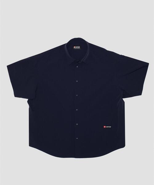 LOTTO(ロット)の「LOTTO 4WAY STRETCH NYLON SHIRTS(シャツ/ブラウス・メンズ・ブラック/ネイビー・X-LARGE/LARGE/XX-LARGE/MEDIUM)」の7枚目の写真