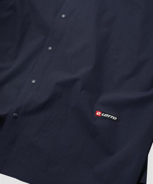 LOTTO(ロット)の「LOTTO 4WAY STRETCH NYLON SHIRTS(シャツ/ブラウス・メンズ・ブラック/ネイビー・X-LARGE/LARGE/XX-LARGE/MEDIUM)」の8枚目の写真