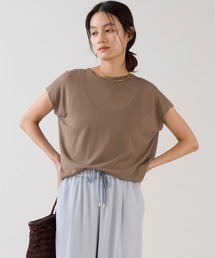 【marmors】 バックタックフレンチスリーブニット〈アンサンブル対応〉