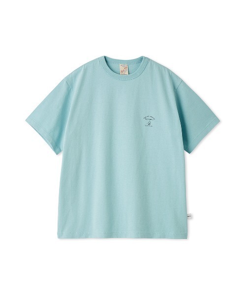 Mila Owen(ミラオーウェン)の「SAILING CLUBグラフィックTシャツ(Tシャツ/カットソー・レディース・ネイビー/ホワイト/ライトブルー・F)」の6枚目の写真