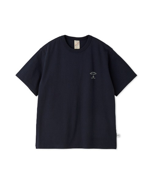Mila Owen(ミラオーウェン)の「SAILING CLUBグラフィックTシャツ(Tシャツ/カットソー・レディース・ネイビー/ホワイト/ライトブルー・F)」の8枚目の写真