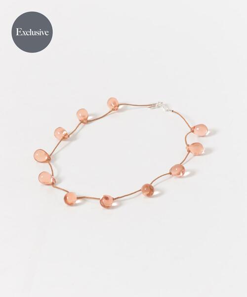 Sisi Joia(シシジョイア)の「『別注』Sisi Joia×URBAN RESEARCH NOUE NECKLACE(ネックレス・レディース・ピンクベージュ/クリア・-)」の2枚目の写真