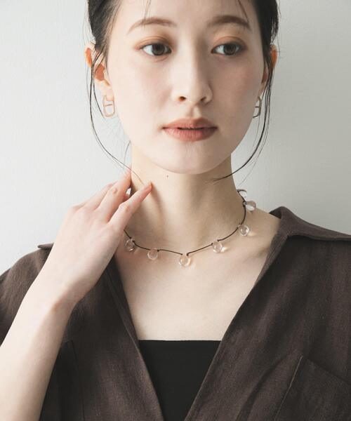 Sisi Joia(シシジョイア)の「『別注』Sisi Joia×URBAN RESEARCH NOUE NECKLACE(ネックレス・レディース・ピンクベージュ/クリア・-)」の3枚目の写真