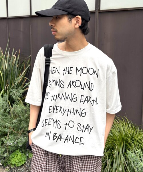 CIAOPANIC TYPY（チャオパニックティピー）の「【UNISEX】アソート落書きBIGロゴTEE（Tシャツ/カットソー・レディース・ホワイト/ホワイト系その他/ネイビー・ONE SIZE）」の20枚目の写真