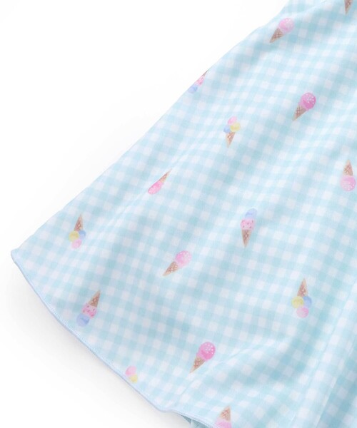 SLAP SLIP（スラップスリップ）の「ギンガムチェックワンピース水着(90~130cm)（水着・キッズ・ピンク系その他/ブルー系その他・90cm/100cm/120cm/110cm/130cm）」の8枚目の写真