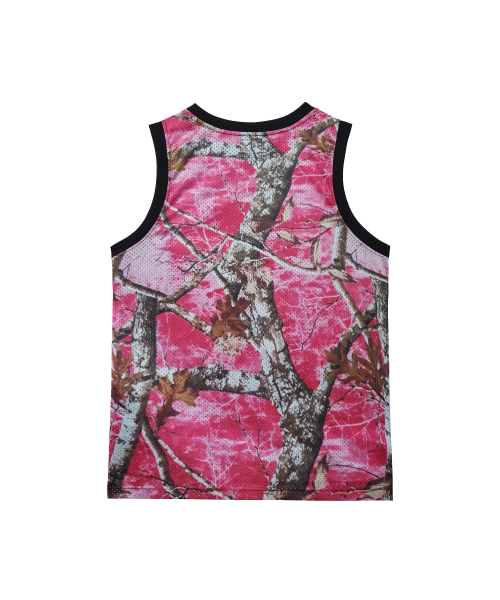 PHYPS MOTORCYCLE（フィップスモーターサイクル）の「Original Wing Logo Camo Mesh Sleeveless Pink（Tシャツ/カットソー・レディース・その他・MEDIUM/LARGE/X-LARGE）」の2枚目の写真