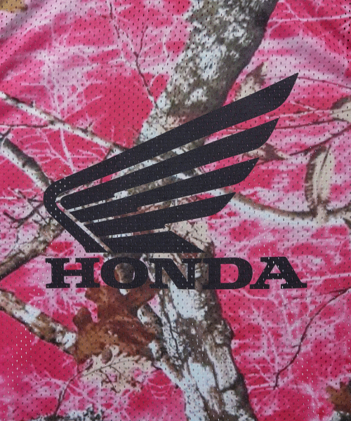 PHYPS MOTORCYCLE（フィップスモーターサイクル）の「Original Wing Logo Camo Mesh Sleeveless Pink（Tシャツ/カットソー・レディース・その他・MEDIUM/LARGE/X-LARGE）」の4枚目の写真