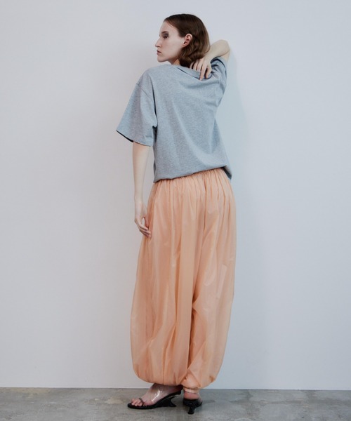 MAISON SPECIAL(メゾンスペシャル)の「Sheer Nylon Balloon Pants/シアーナイロンバルーンパンツ(その他パンツ・レディース・ブラック/イエロー/ピンク・36/38)」の8枚目の写真