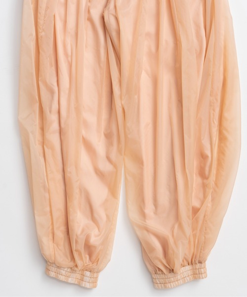 MAISON SPECIAL(メゾンスペシャル)の「Sheer Nylon Balloon Pants/シアーナイロンバルーンパンツ(その他パンツ・レディース・ブラック/イエロー/ピンク・36/38)」の12枚目の写真