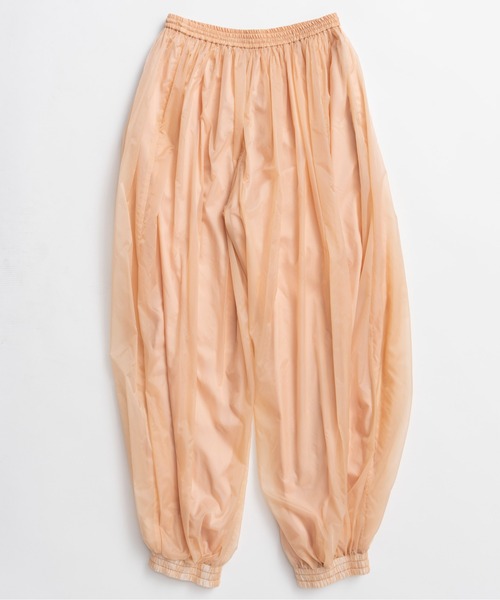 MAISON SPECIAL(メゾンスペシャル)の「Sheer Nylon Balloon Pants/シアーナイロンバルーンパンツ(その他パンツ・レディース・ブラック/イエロー/ピンク・36/38)」の16枚目の写真