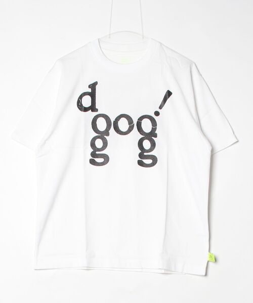 LOOSE JOINTS(ルーズジョインツ)の「【loosejoints】JASON FOX - DOG S/S TEE(Tシャツ/カットソー・メンズ・ブラック/ホワイト・L/M)」の1枚目の写真