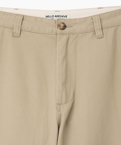 Millo Archive（ミロ アーカイブ）の「ポイド チノパンツ [ベージュ]（その他パンツ・メンズ・その他・MEDIUM/LARGE/X-LARGE）」の2枚目の写真